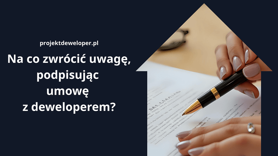 Na co zwrócić uwagę, podpisując umowę z deweloperem?